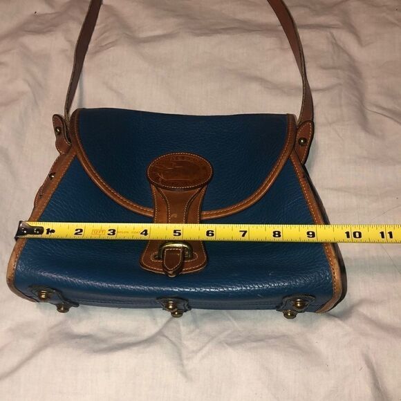 Vintage Rare Dooney & Bourke Saddle Bag Crossbody - Picture 15 of 16